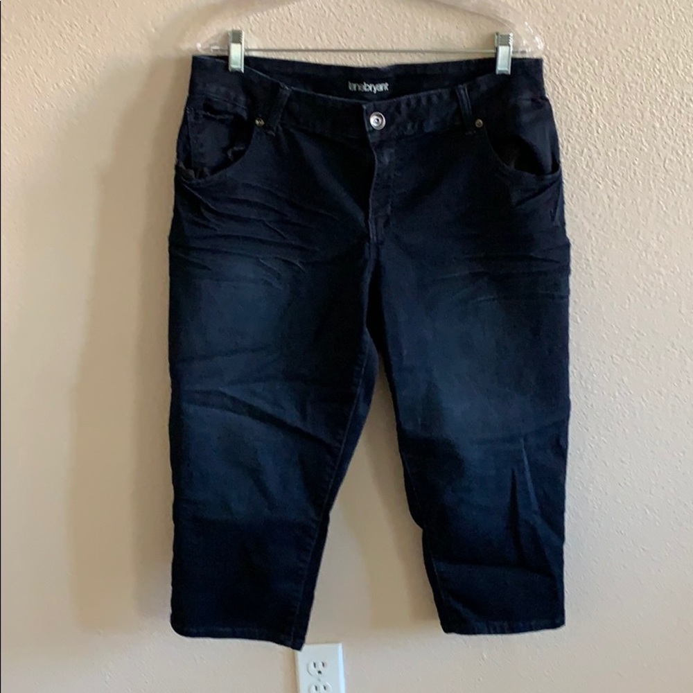 Denim Capri
